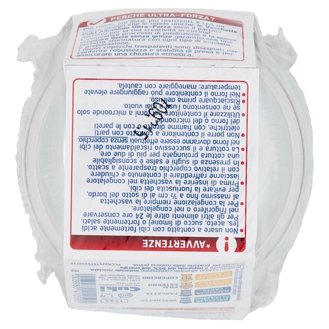 Cuki Conserva e Cuoce Vaschette Alluminio con Coperchi ultra-forza 8cm 10 pz